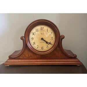 Vintage Franz Hermle German Westminister Cherry Chime Mantle Clock 2115 READ